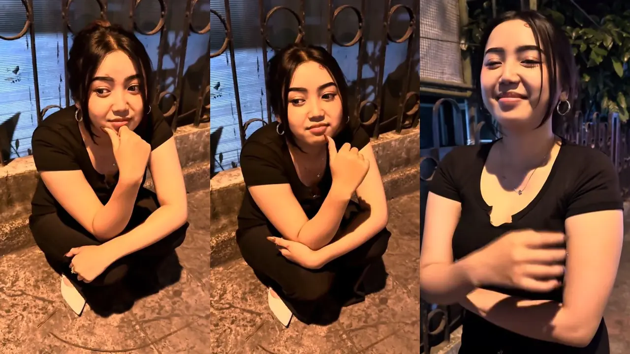 abg open bo pinggir jalan, nangis karna gak laku