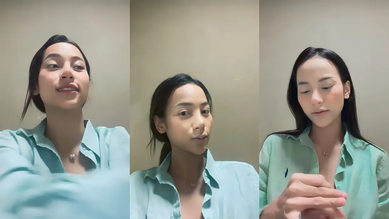 amira selebgram malay cantik live bugil sambil make up full perc