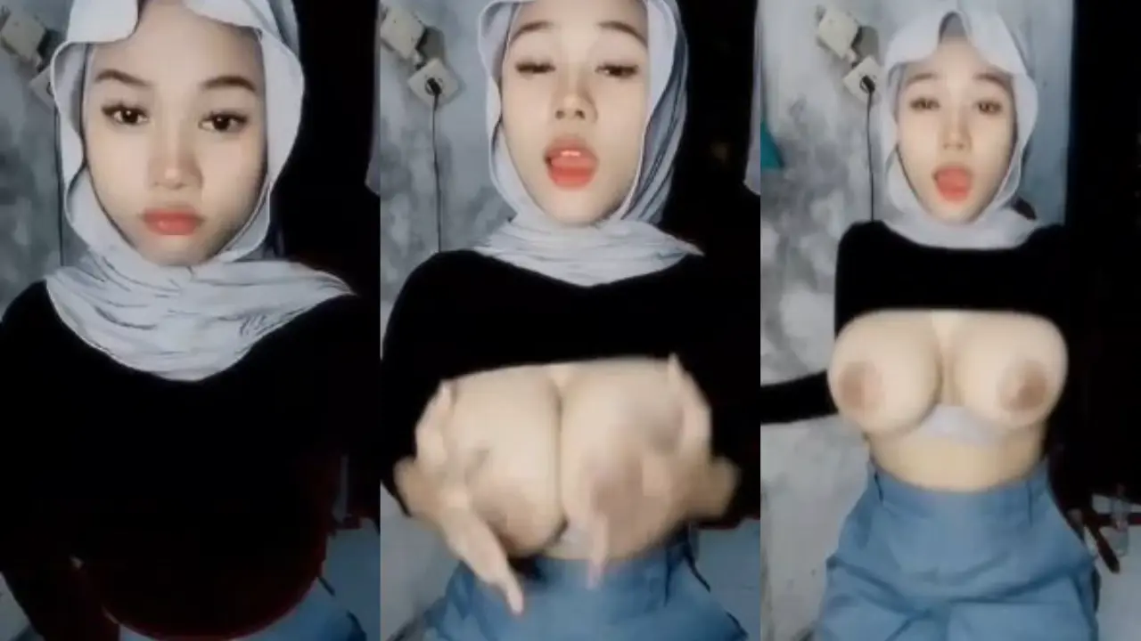 hijab indo kirim pap tetet buat ayang