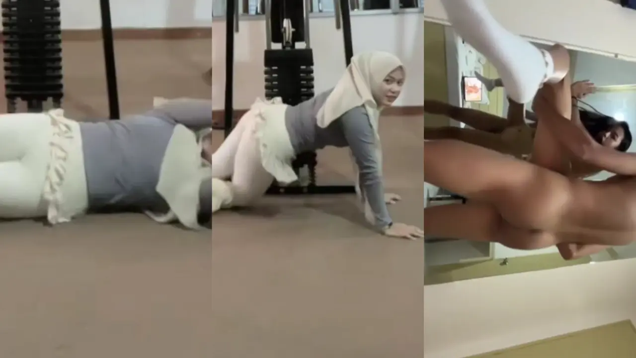 Gak bisa bayar sewa gym binor pulen dipakek senior di toilet sampek lemes