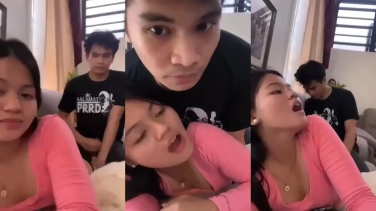 IndoBokep – Lagi Tiduran di Sofa Masih Di Gas