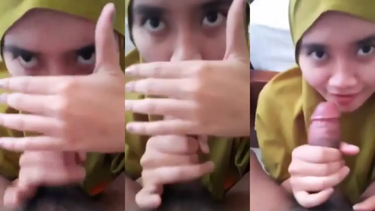 Jilbab sepong kontol gede
