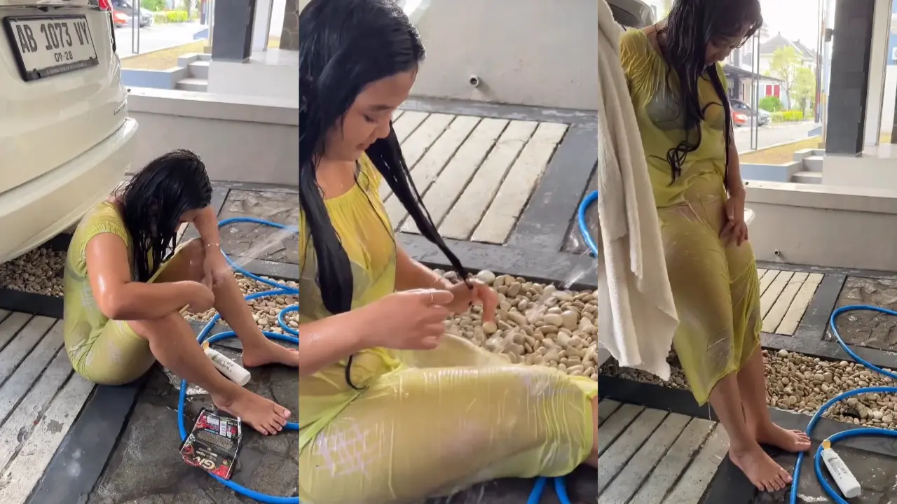 Kaget tiba tiba langsung di remes meki nya saking sange nya