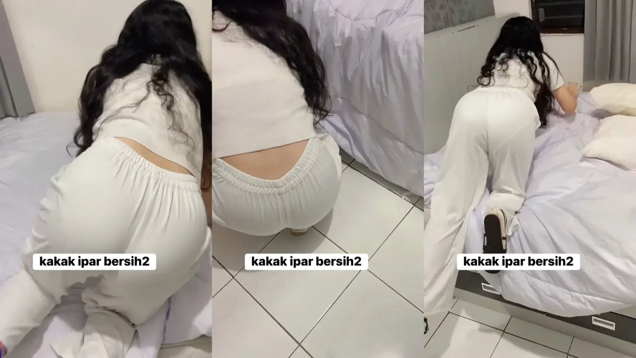 Kakak ipar gak tau kalo di rekam diem2 bodynya bikin coli