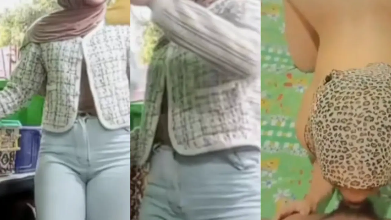 Karyawan teh pucuk yg heboh sepongin atasan pakek jilbab macan cok