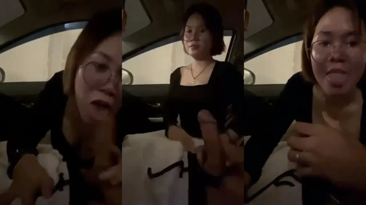 Kebaya_Ungu_Versi_Non_Hijab_Nyepong_Di_Mobil