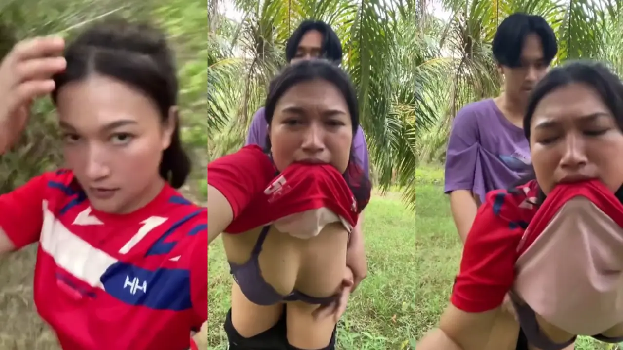 Main Di Kebun Sawit Milik Orang Mumpung Lagi Sepi