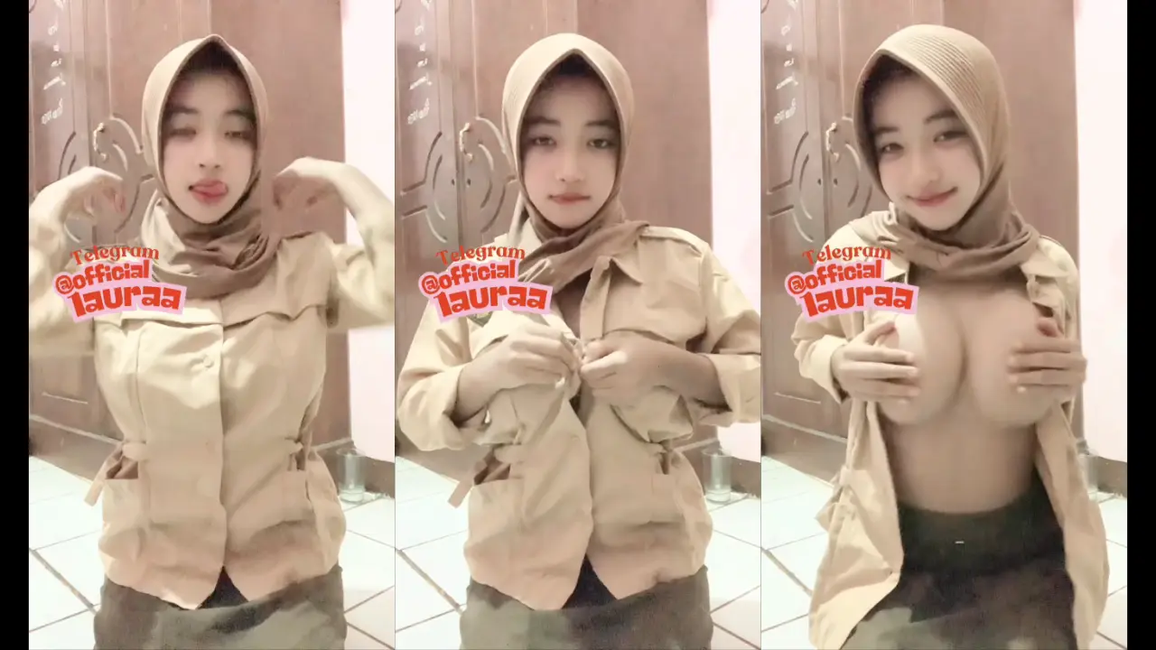 Masih pake seragam pramuka