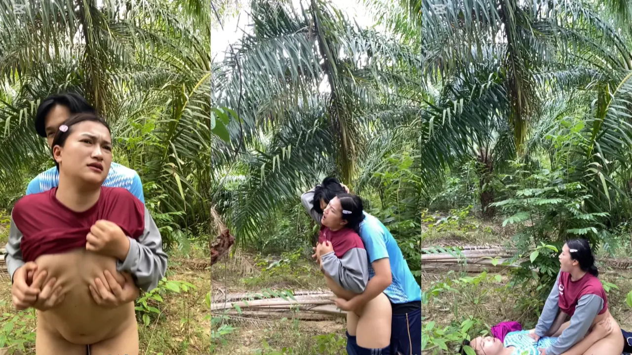 Niat nya mau ngarit, eh janda sebelah lewat
