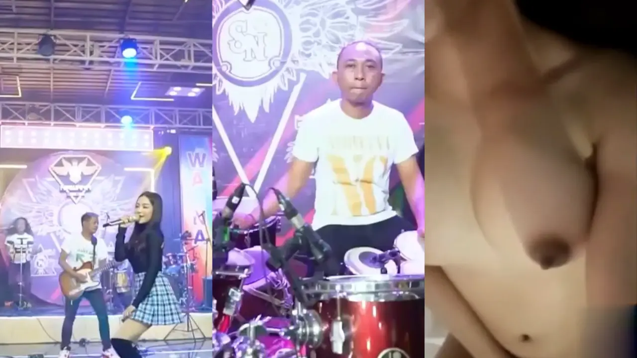 Penyanyi Dangdut Diajak VCS sama tukang gendang