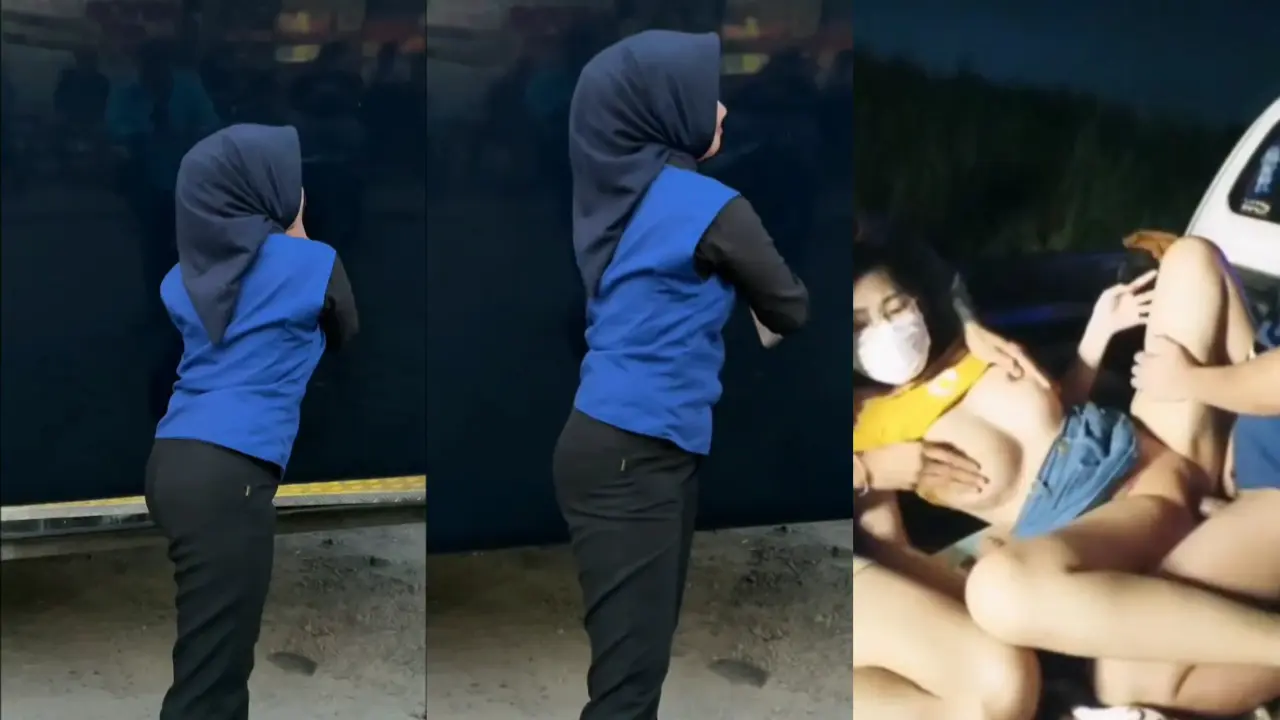 Pramugari bus mutiara di Gangbang pak sopir viral cok