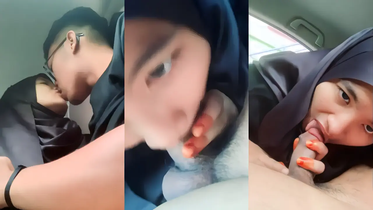 Tudung Hitam – Malay Baru Abis Tunangan Udah keluar Sama Laki La