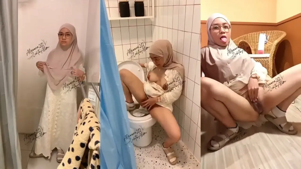 ZEERA Cewek Hijab Binal Nekad Buka Bukaan Di Restoran