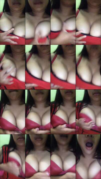 Cam Goyangin Tete Buat Selingkuhan Bh Merah