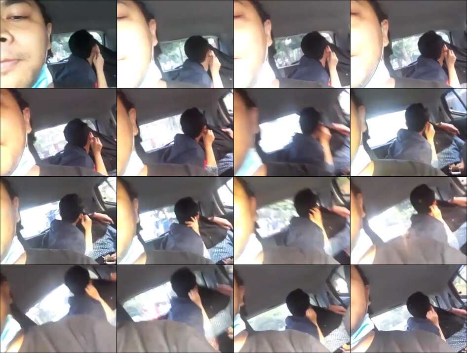 Scandal Abg Ciuman Di Mobil Grab