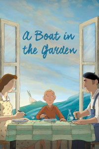 Poster A Boat in the Garden
