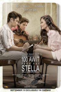 Poster 100 awit para kay Stella