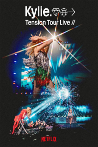 Poster Kylie. Tension Tour Live