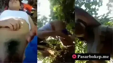 Indo ABG di Ajak Ngewe Pacar Di Kebun Pak RT