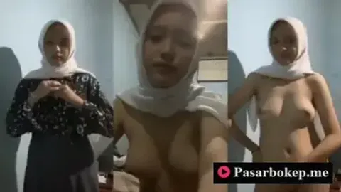 Indo ABG Hijab Bugil Grepe Toket Keenakan