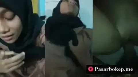 Indo ABG Hijab Ngewe Sama Ayang Malu Malu Tapi Mau