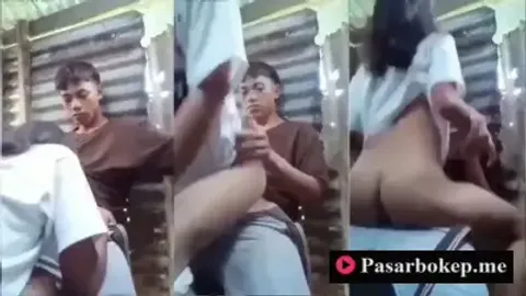 Indo ABG Pacaran Mesum Ngewe di Gubuk