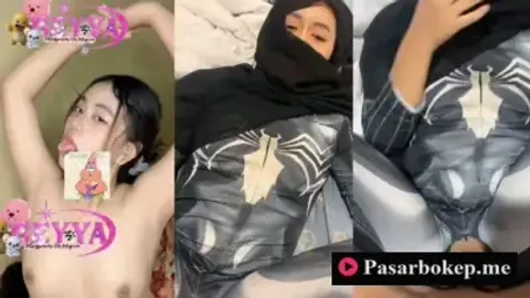 Indo Geyya Maymortis Pake Hijab dan Kostum Spiderman HOT