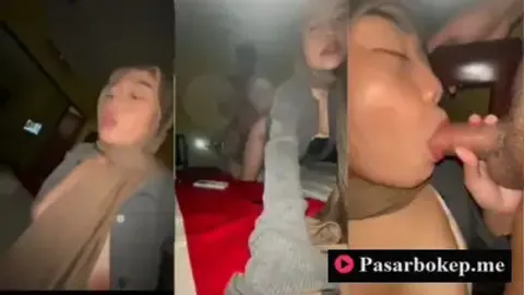 Indo Hilda Pricillya Persit Hijab Ngewe Terbawa Suasana
