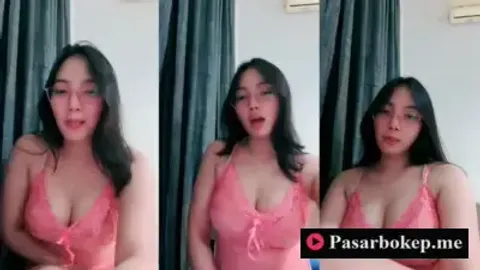 Indo Julia Lea Tobrut Pake Lingerie Pink Sexy Bikin Crot