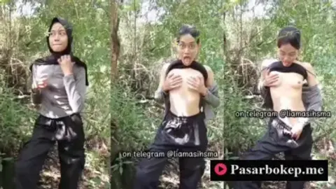 Indo Lia Hijab Exhib Bugil Tocil Nikmat