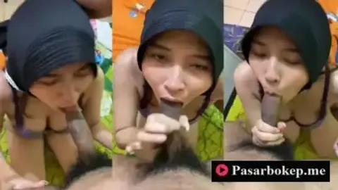 Indo Menikmati Sepongan Jilboobs Malang