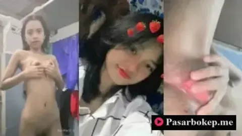 Indo Rara ABG Tocil Colmek pas Mandi
