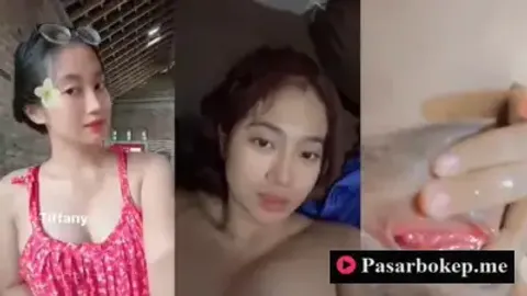 Indo Tiffany Tiktoker Cantik Colmek Meki Pink Imut Bikin Sange