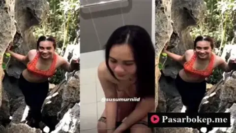 Indo Ditoilet Bersama Pacar Teman