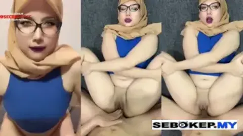 Indo Konten Hijab Yumichan Ngentot Pake Tanktop Biru