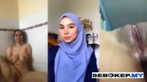 Indo Pap Omek Hijab Aisyah Malay Punya Masih Sempit Gini