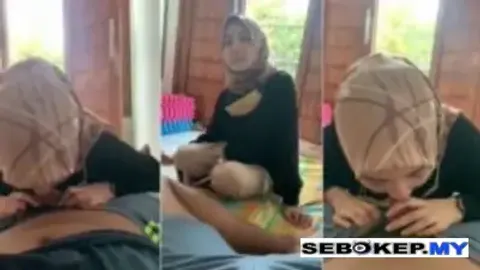 Indo Sepongan Gadis Manis Hijab Imut Nyepong Pacar Viral