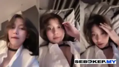 Indo Sleep Call Risa Tjan Belahan Toket Kemeja Putih Instagram