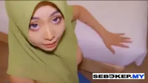 Indo Tante Hijab Hijau Menggoda