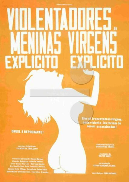 Poster Os Violentadores de Meninas Virgens