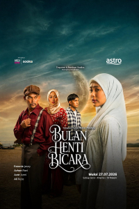 Poster drakor Bulan Henti Bicara