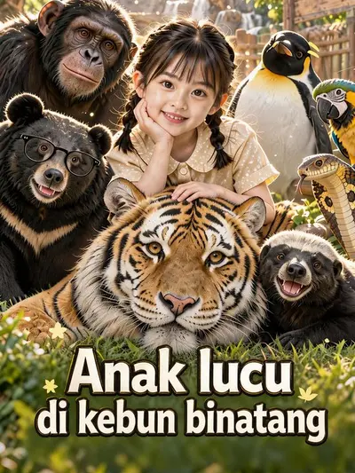 Cerita lucu anak di kebun binatang